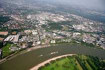 id107850 Düsseldorf am Rhein aus der Vogelperspektive | Duesseldorf from a bird's eye view , aerial photography, aerial picture, aerial pictures, air photo, air photos,...